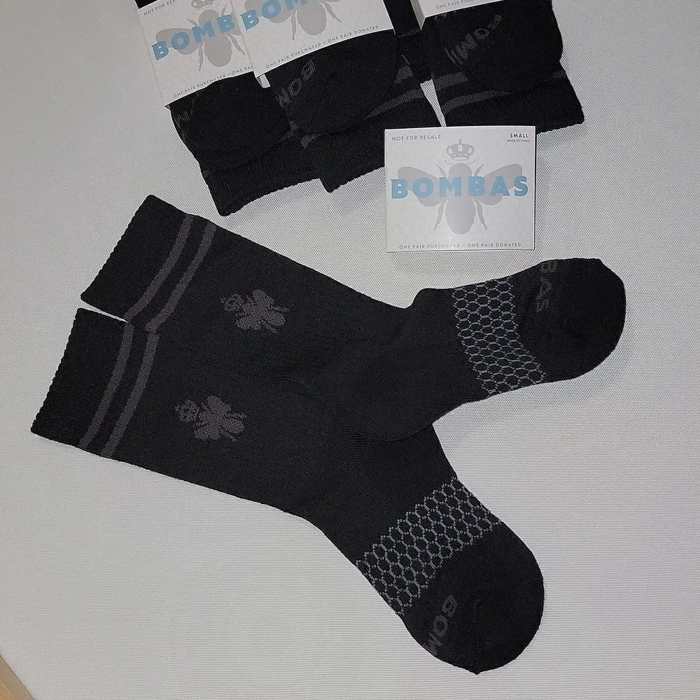 Bombas Calf Socks Women's Bee Better Together Lot of 5 Pair Size Small 4 to 7.5